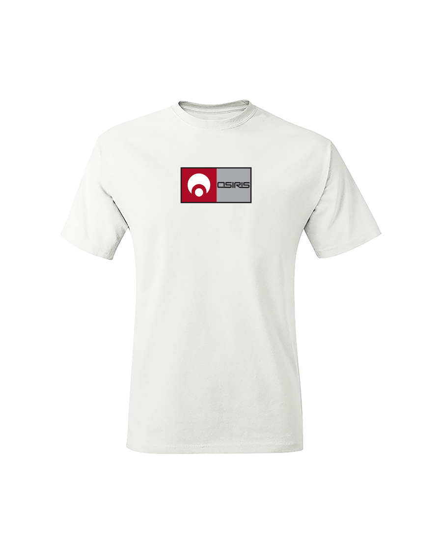 Tupperware Osiris Fyrkantig Logotyp T-shirt Vit