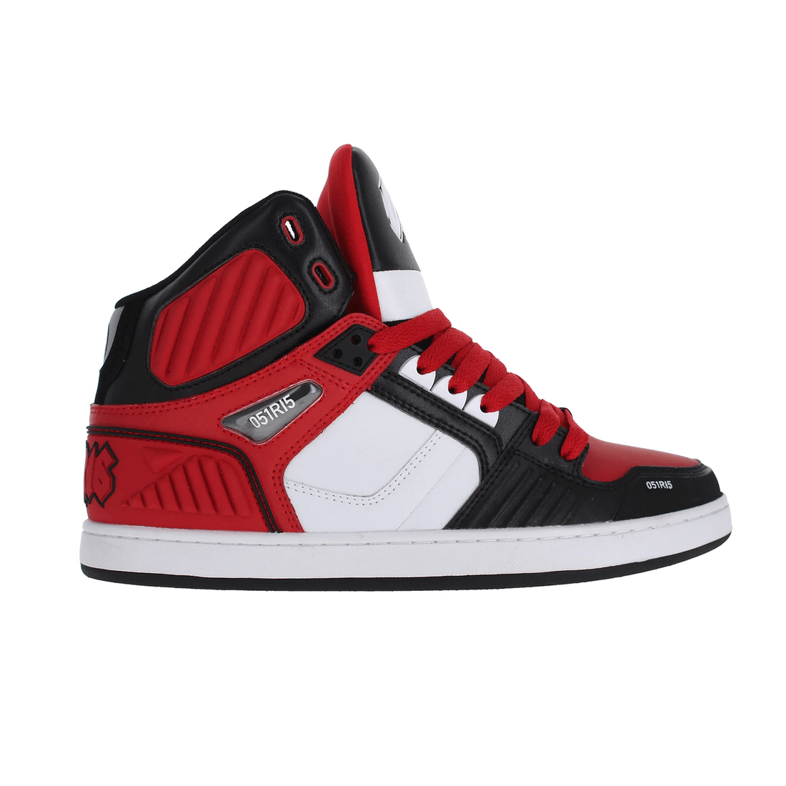 Osiris Shoes Nyc 83 Clk Blanco/rojo/negro