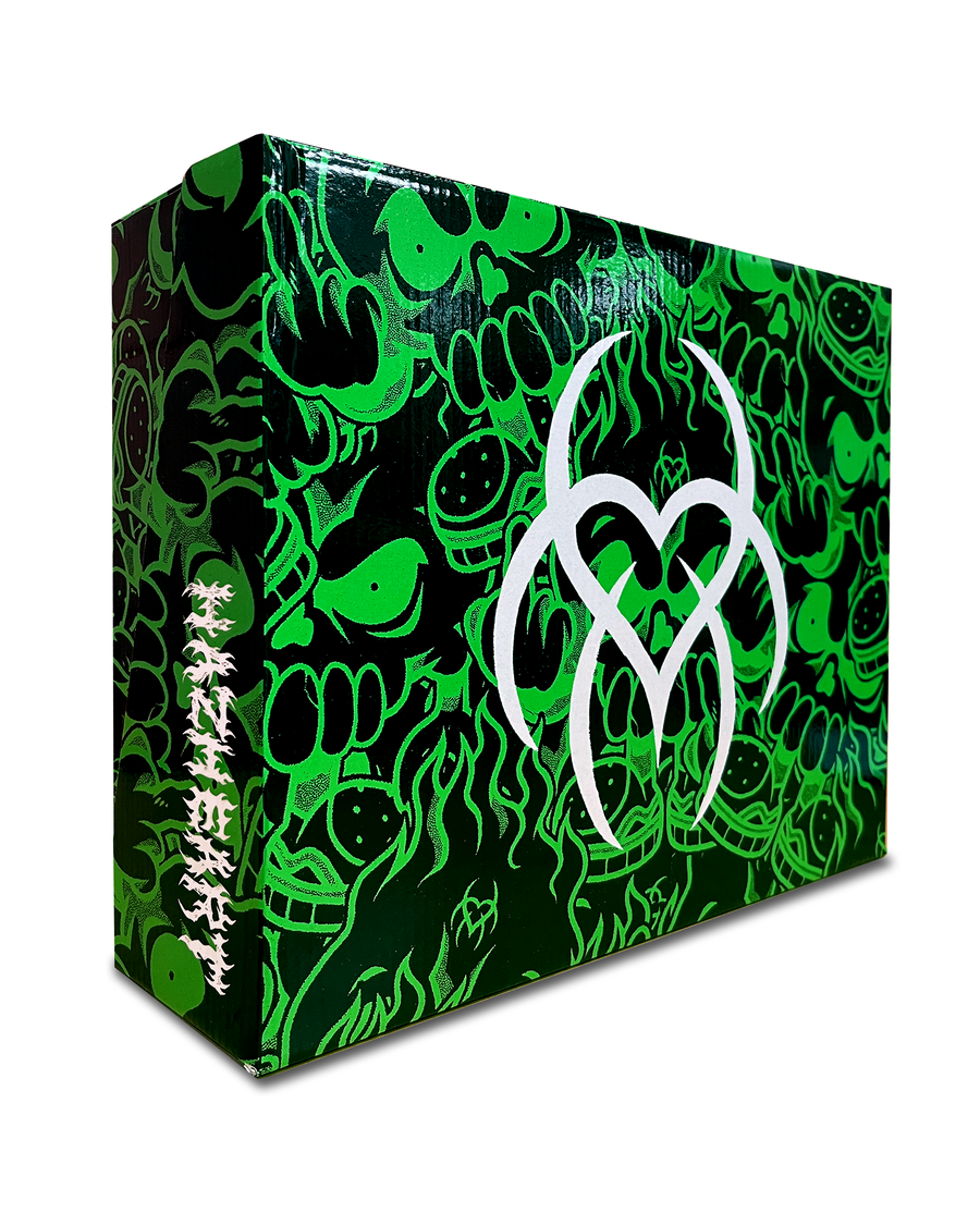 Tupperware D3 E Black/Green/Heart