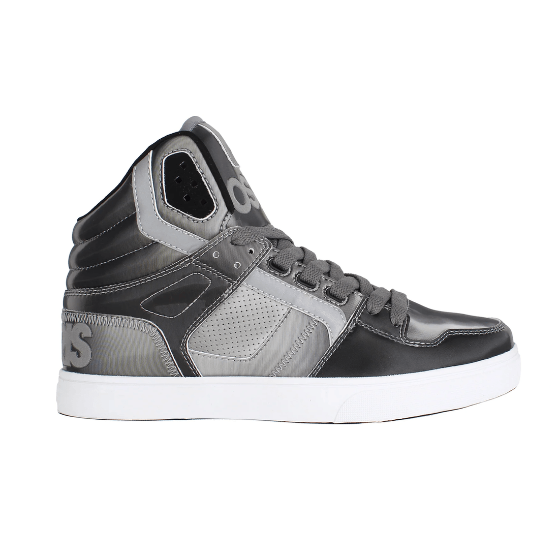 Osiris Sko Klone Sølv/svart/holo